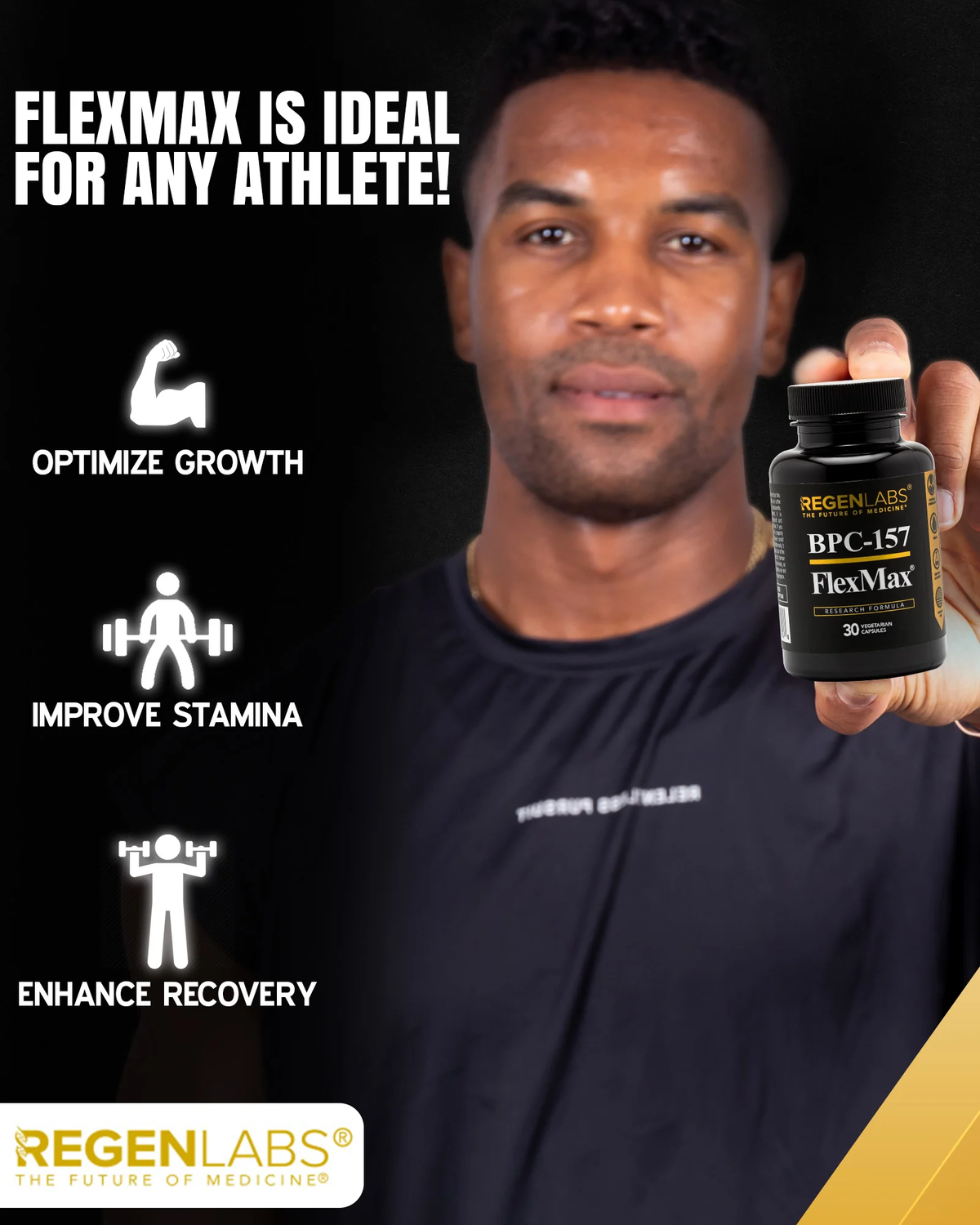BPC-157 FlexMax 800mcg - Regen Labs 30 capsules