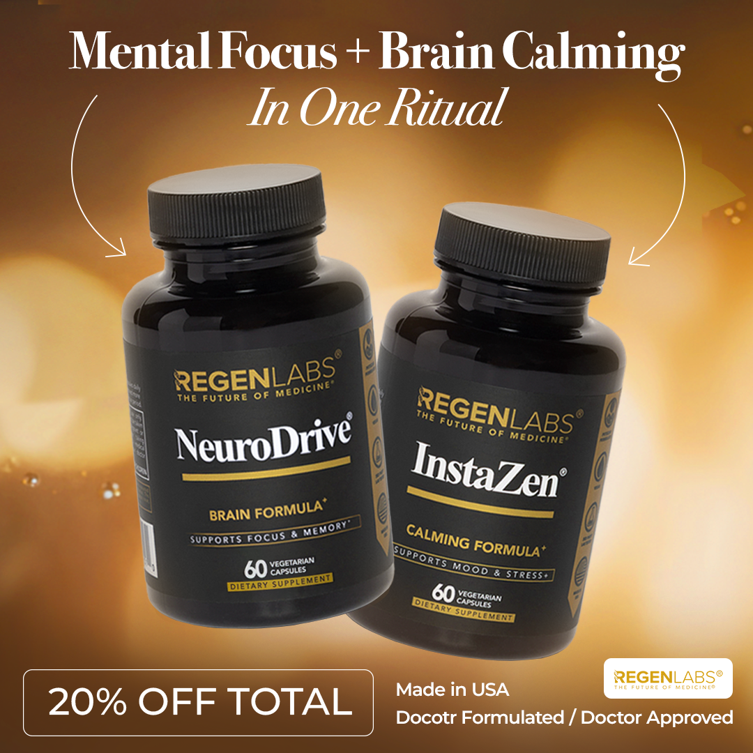 20% Off NeuroDrive® and InstaZen®